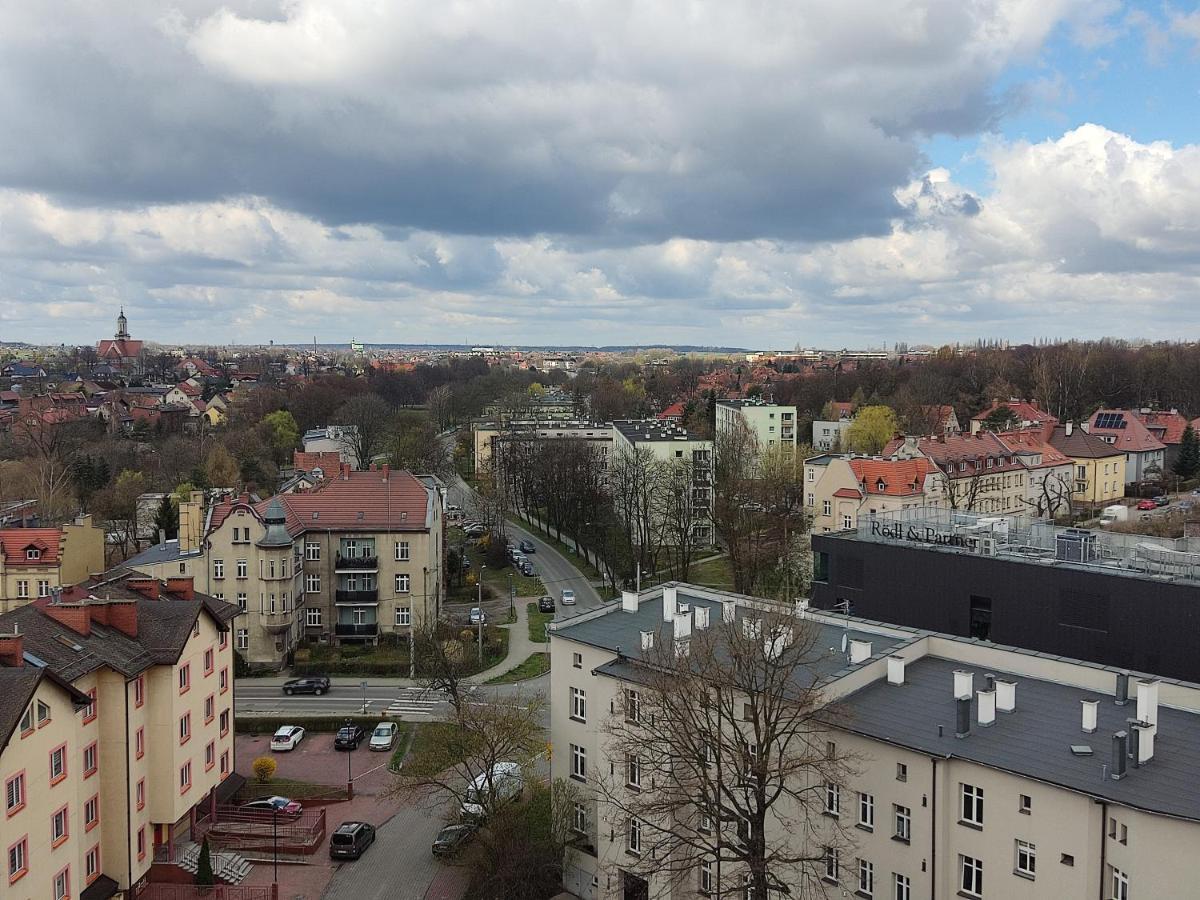גליביצ'ה Apartament Z Widokiem Na Miasto מראה חיצוני תמונה