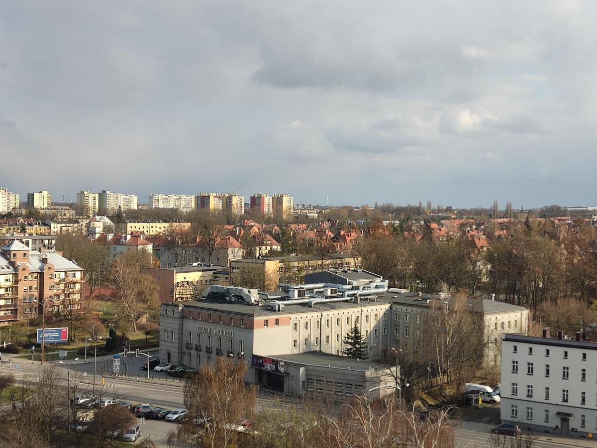 גליביצ'ה Apartament Z Widokiem Na Miasto מראה חיצוני תמונה