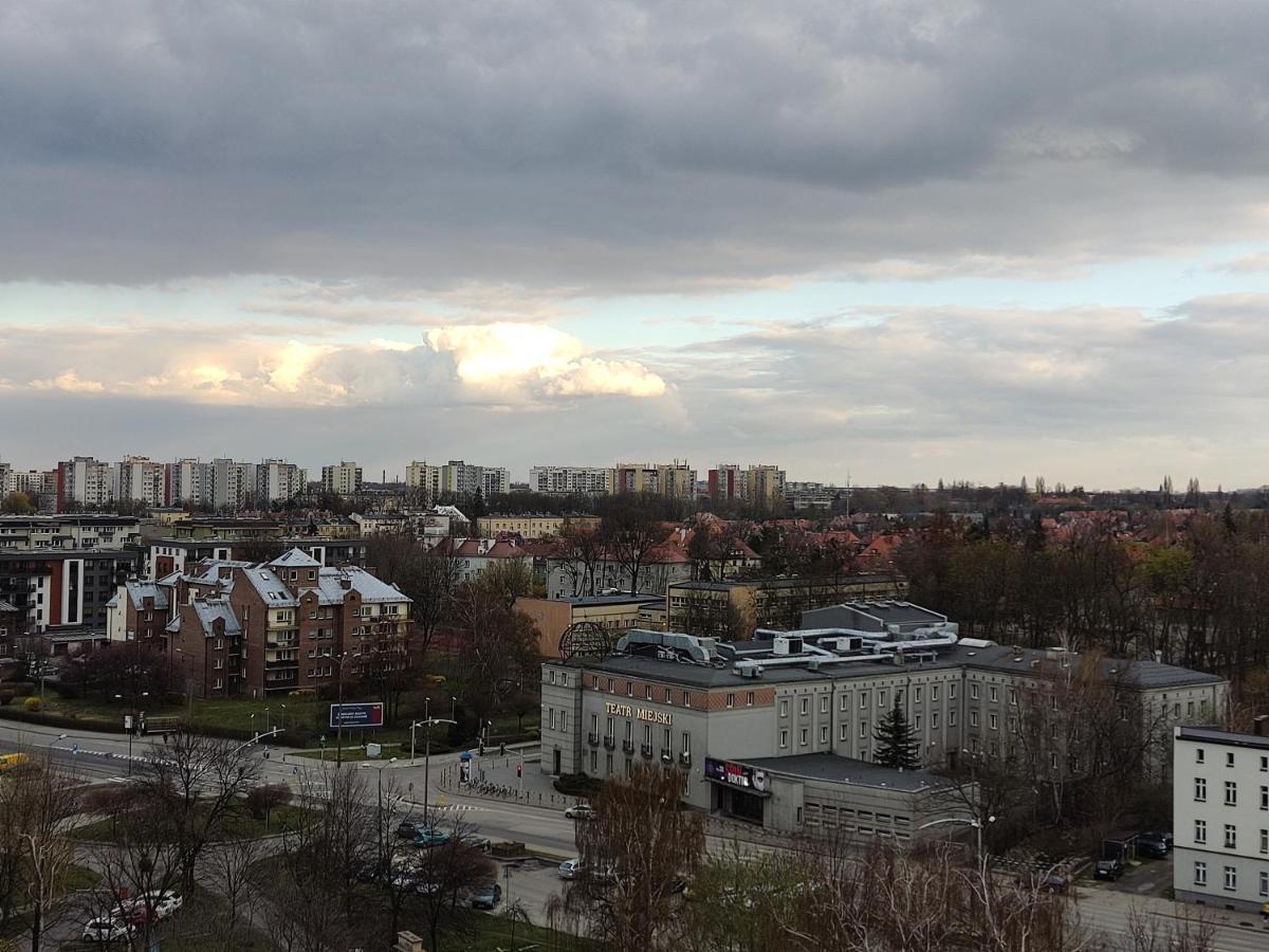 גליביצ'ה Apartament Z Widokiem Na Miasto מראה חיצוני תמונה